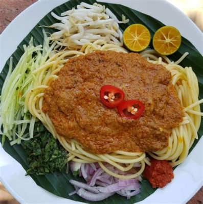  Laksa Johor! Mausteinen ja Kermainen Noodle-keitto, joka vie makunystyrät tanssiin!